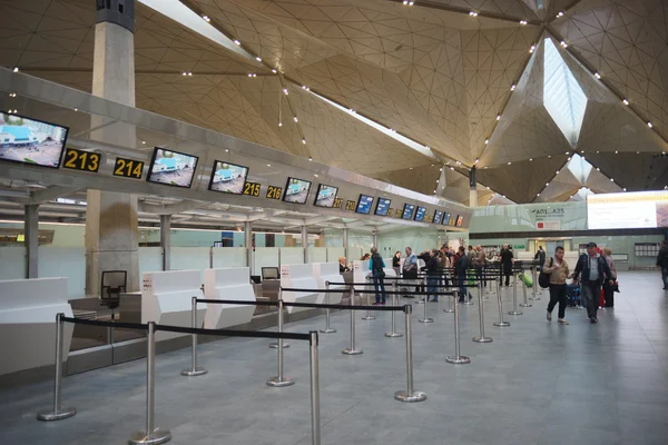 Aeropuerto de Pulkovo interior — Foto de Stock