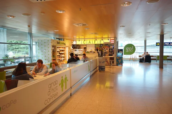 Aeroporto caffè interno — Foto Stock