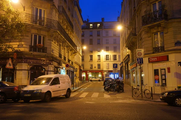 Paříž v noci — Stock fotografie