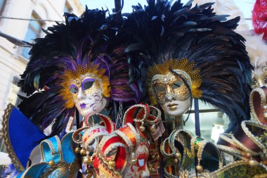 Venedik karnaval maskesi Dükkanı