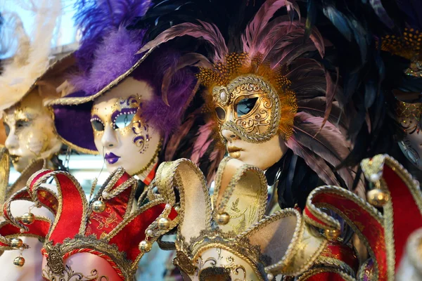 Venezia negozio di maschere carnevale — Foto Stock