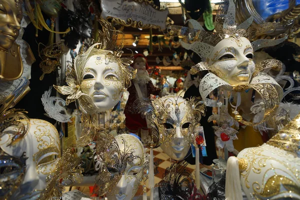 Venetië carnaval masker winkel — Stockfoto