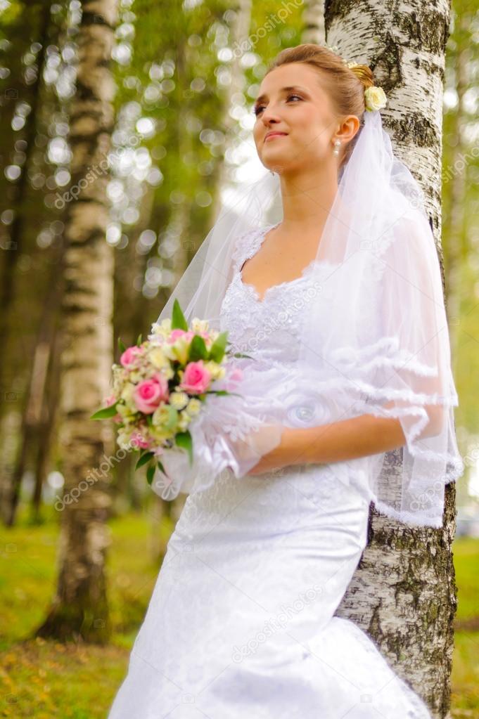 beautiful russian young bride