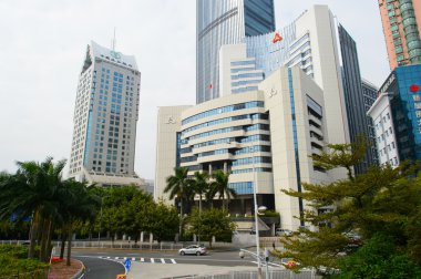 Shenzhen Shenzhen şehir merkezinde