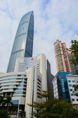 Shenzhen Shenzhen şehir merkezinde