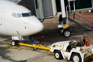 yerleşik jet Airasia uçak