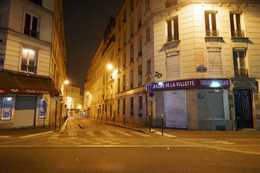 Gece Paris şehir