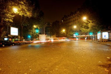 Gece Paris şehir