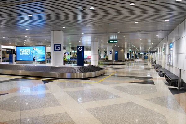 Interiér letiště v Kuala Lumpur — Stock fotografie