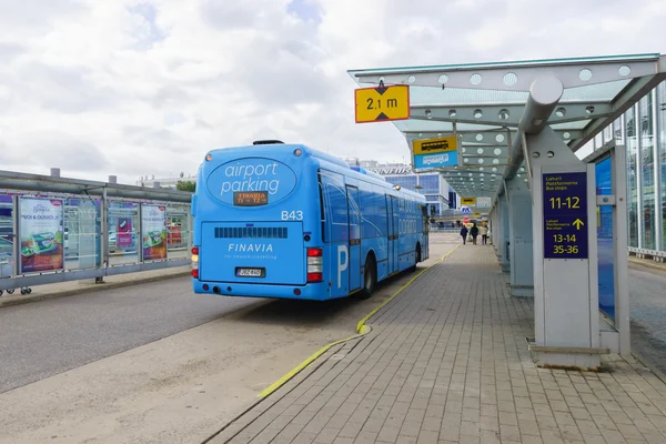 Okolí letiště Helsinky-Vantaa — Stock fotografie