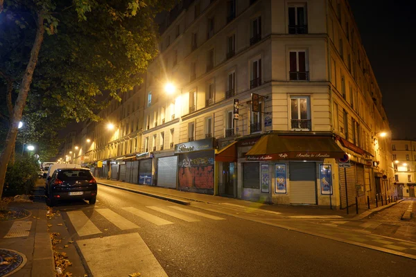 Město Paříž v noci — Stock fotografie