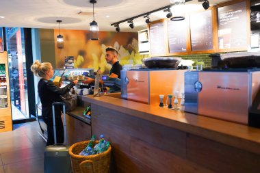 Starbucks Cafe iç
