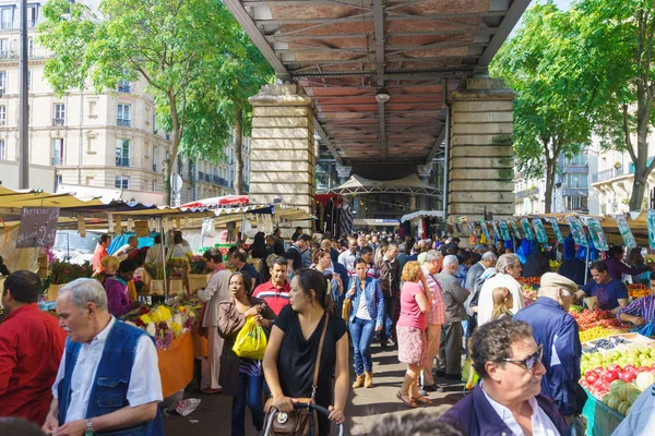 Mercado callejero de París — Foto de Stock