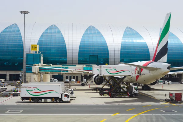 Aeroporto Internacional de Dubai — Fotografia de Stock