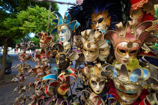 Venetië carnaval masker winkel — Stockfoto