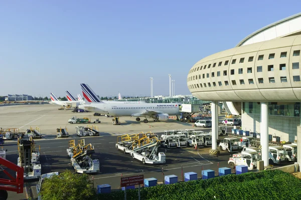 Flughafen Charles de Gaulle Stockbild