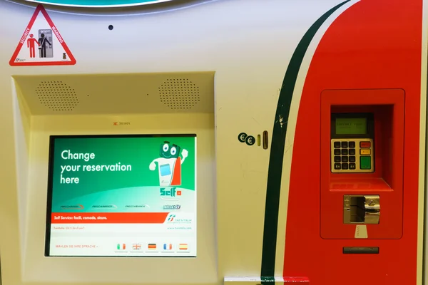 Ticketing kiosk in Venice — Stock Photo, Image