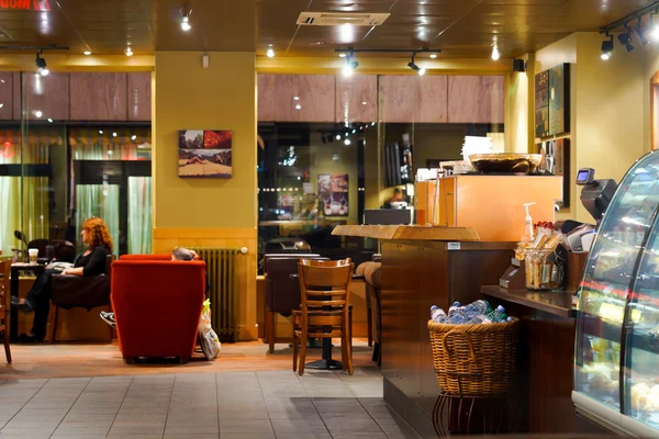 Starbucks Café interior — Foto de Stock