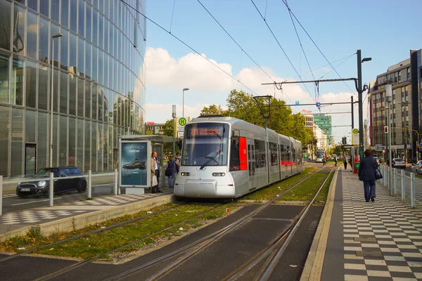 Ulice města Düsseldorf — Stock fotografie