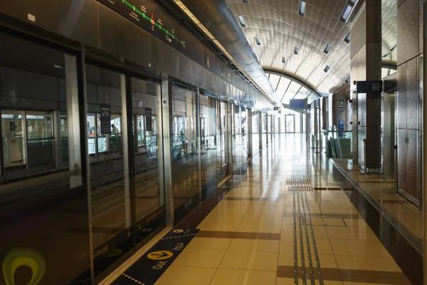Dubai Metro interieur — Stockfoto