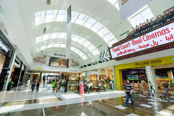 Dubai Mall linterior — Stock Photo, Image