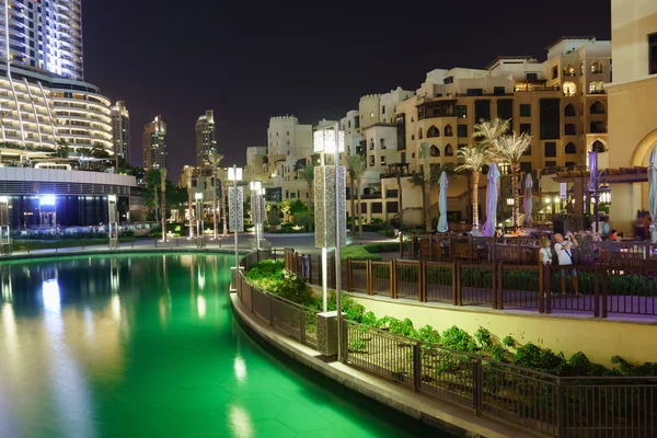 Området nära Dubai Fountain — Stockfoto