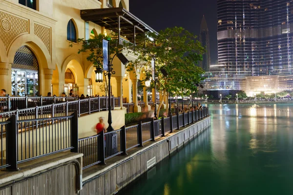 Area near the Dubai Fountain — Stock Photo, Image