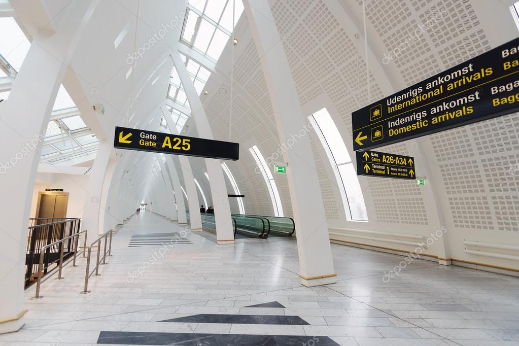 Copenhague Aeropuerto interior — Foto editorial de stock © teamtime