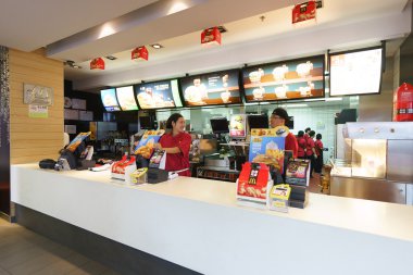 McDonald's Restoran iç