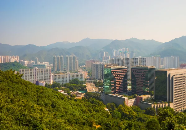 Paisaje urbano de Hong Kong —  Fotos de Stock