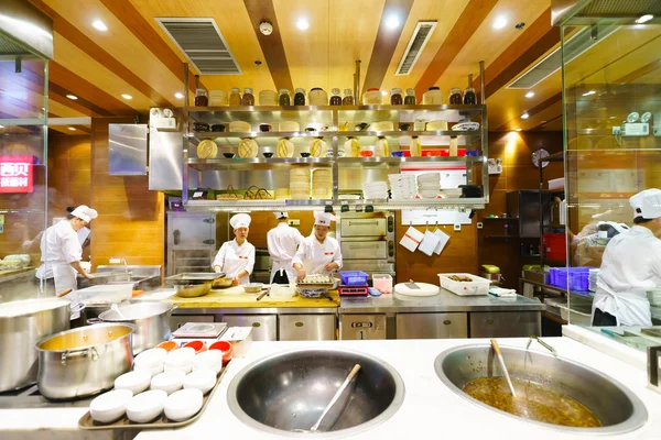 ภายในร้านอาหารในเซินเจิ้น — ภาพถ่ายสต็อก