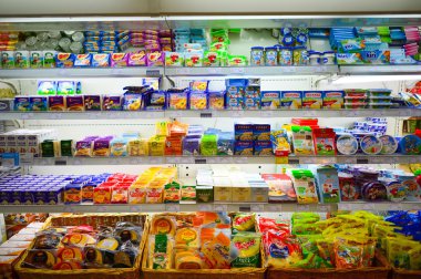 supermarket interior in ShenZhen