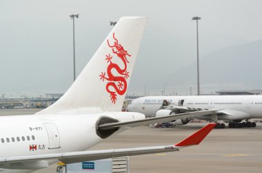 Dragonair aircraft in  Hong Kong