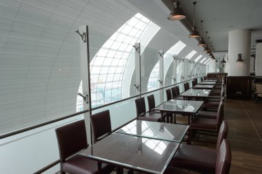Dubai International Airport cafe