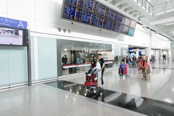 Mezinárodní letiště v Hong Kongu — Stock fotografie