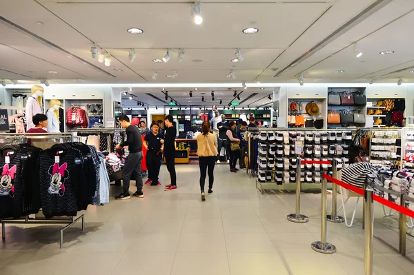 Interior do centro comercial de Hong Kong — Fotografia de Stock