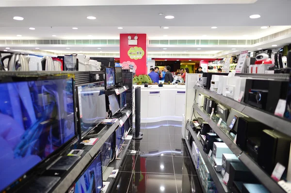 Hong Kong gadget shop — Stock Photo, Image