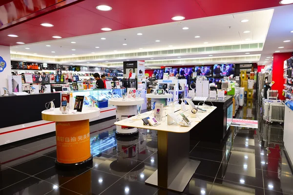 Hong Kong gadget winkel — Stockfoto