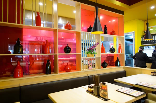 Ajisen Ramen restaurant interior — Stock Photo, Image