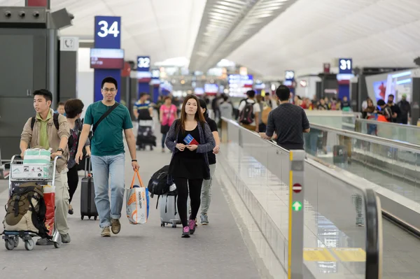 Hong Kong International Airport interior — Stock Photo, Image