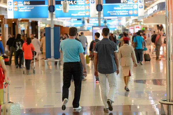 Dubai International Airport interior — Stock Photo, Image