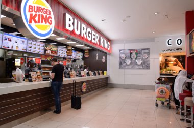 Burger King Restoran iç