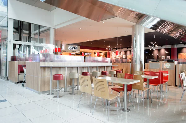 Burger King ristorante interno — Foto Stock