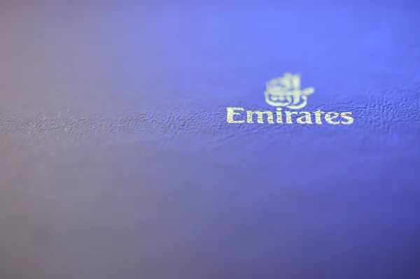 Logo Emirates sur kit d'écriture — Photo