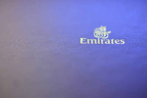 Logo Emirates sur kit d'écriture — Photo