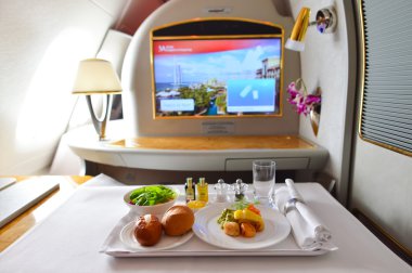 Emirlikleri Airbus A380 iç