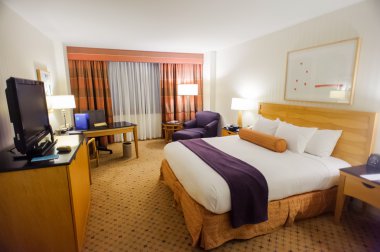 Hilton bedroom interior