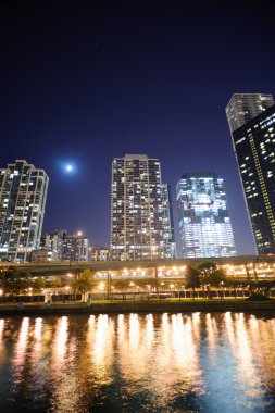 Cityscape downtown Chicago