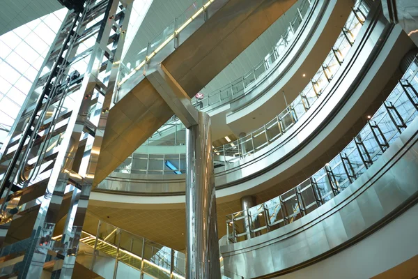 Interior do Aeroporto Internacional de Dubai — Fotografia de Stock