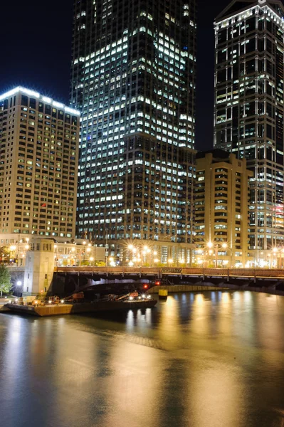 Популярность центра Чикаго — стоковое фото